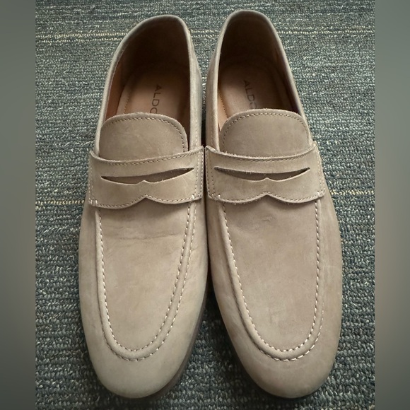 Men’s Aldo Dylan MFA19671 Classic Moc-Toe Penny Loafers - Picture 1 of 7